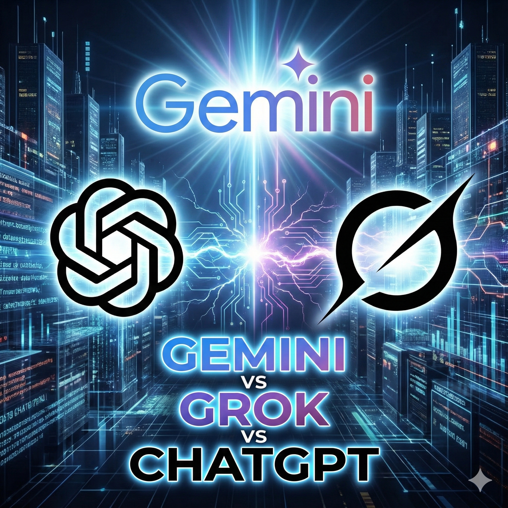 Gemini vs Grok vs ChatGPT: Qual é Melhor pra Ganhar Dinheiro?