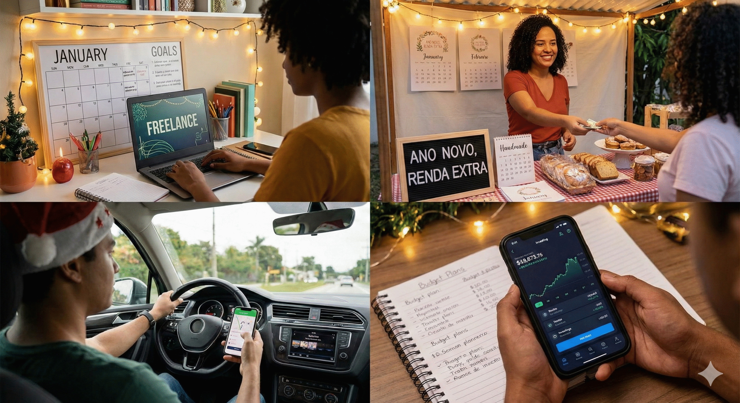 O Que Fazer no Ano Novo Para Ganhar Dinheiro