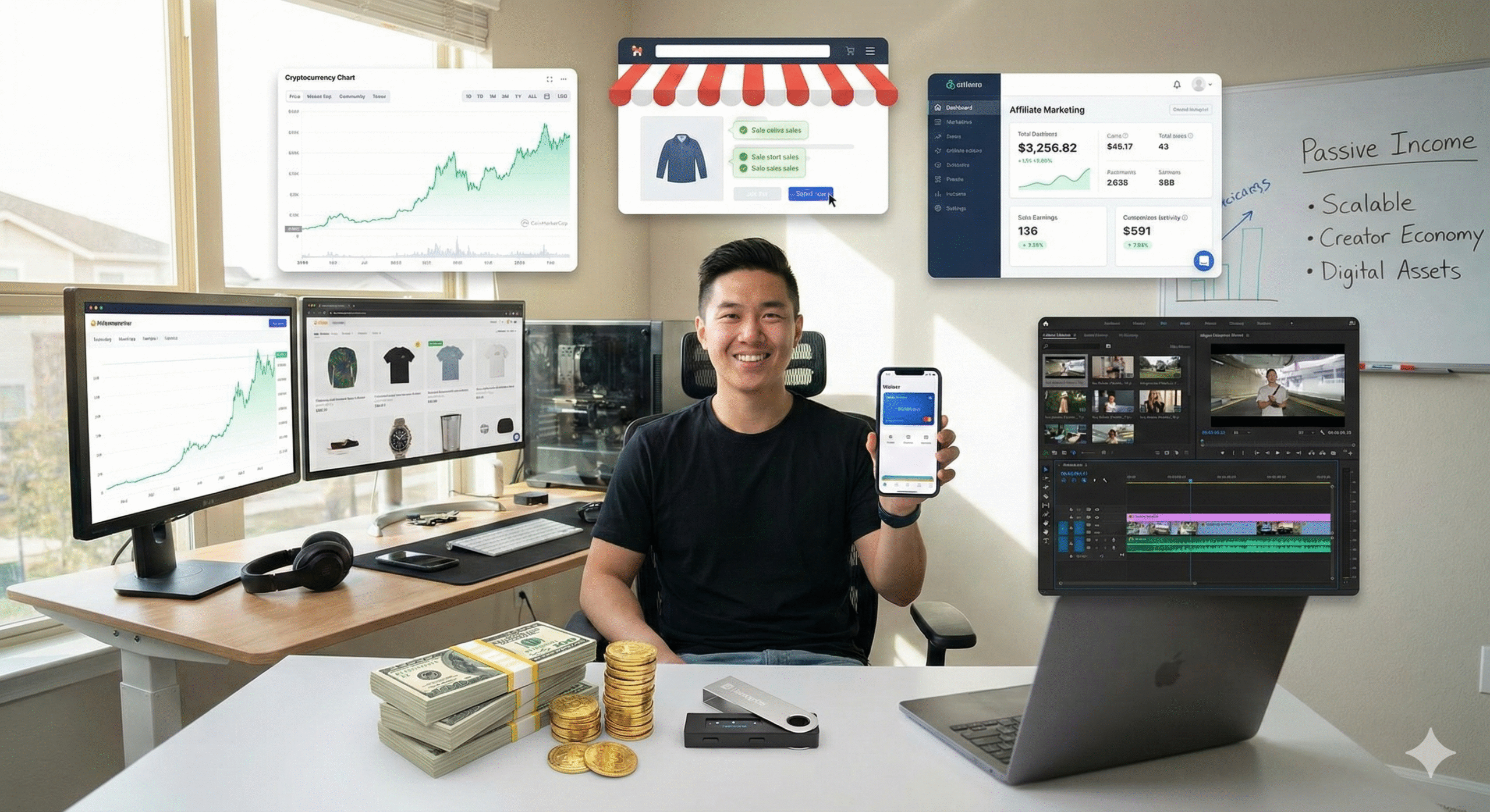 Quais potenciais digitais dão dinheiro de verdade