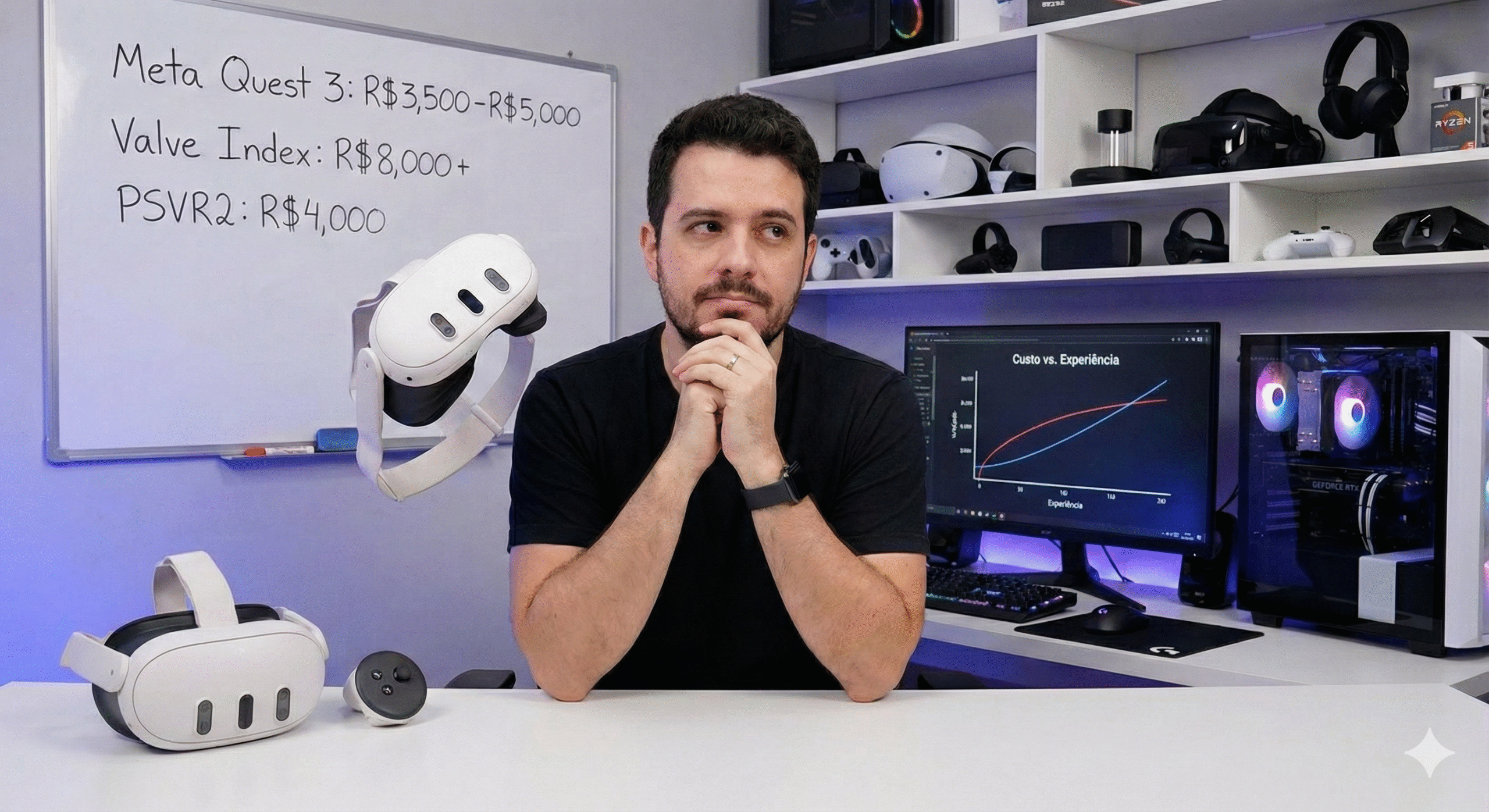 Realidade Virtual vale a pena em 2025? Preços e equipamentos