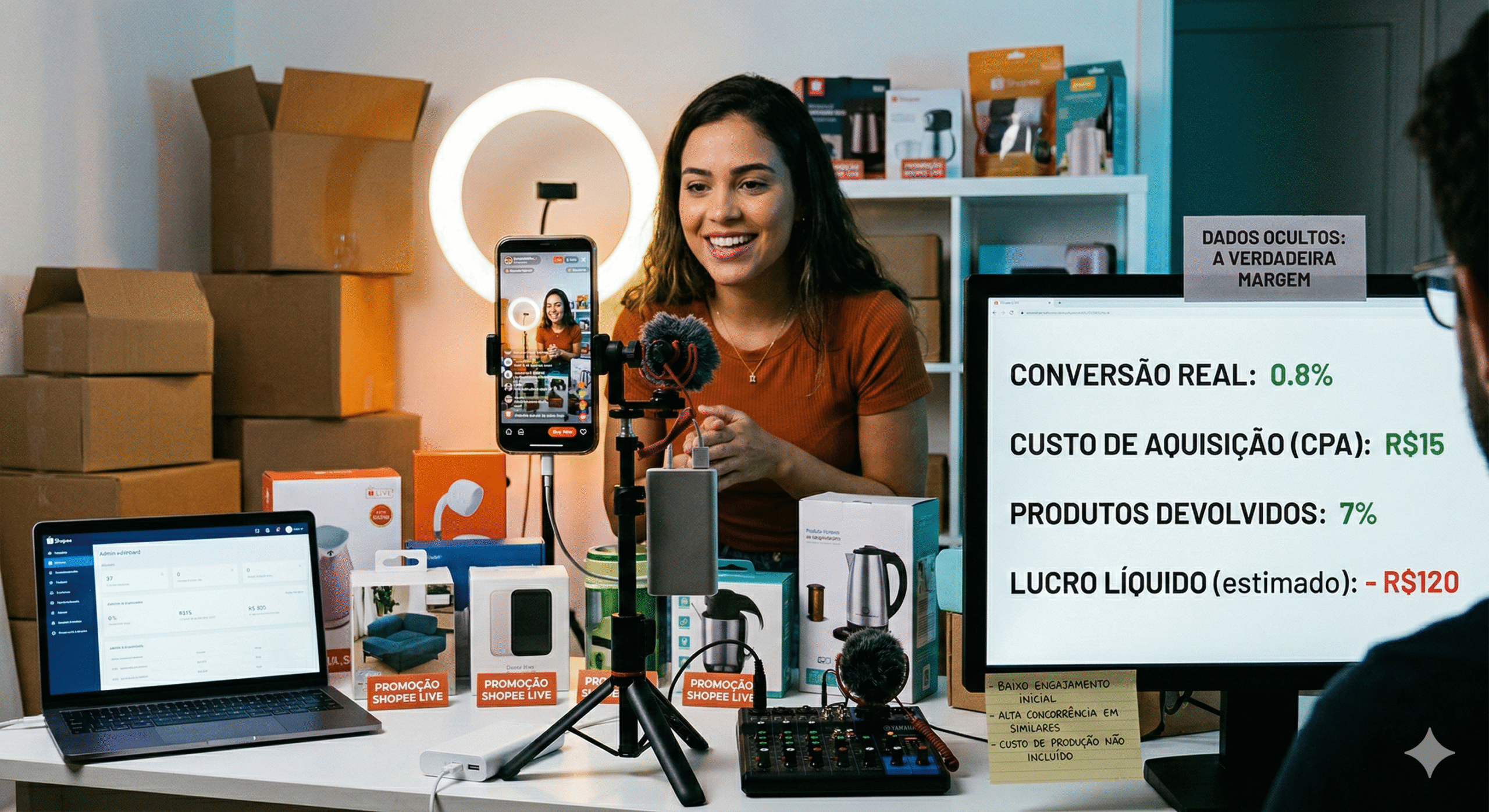 Shopee Live vale a pena para vender? O que ninguém te conta